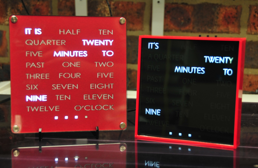 Case Study Word Clock Maker Project Canvas by John van Saders