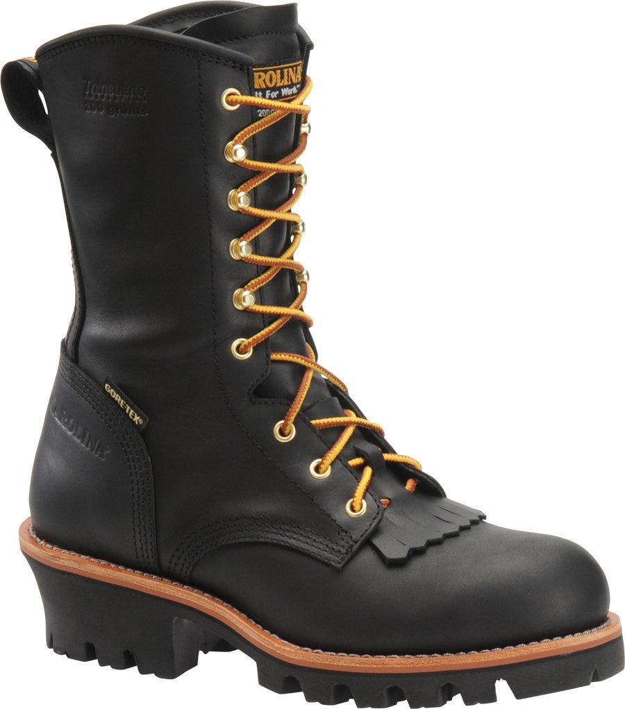 gore tex pull on work boots