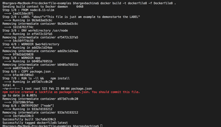 Docker — A Beginner’s guide to Dockerfile with a sample project | by ...
