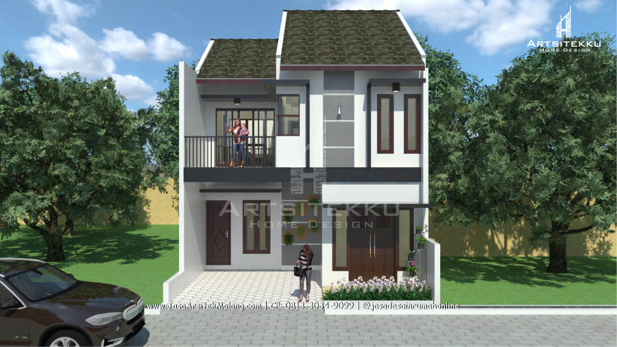 CALL/WA 0813 5828 2515 (Nayla) Arsitek Rumah Minimalis Modern Malang