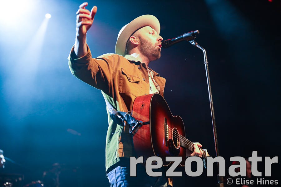 Mat Kearney At The Ritz Raleigh Nc 3 19 2018 Rezonatr Magazine