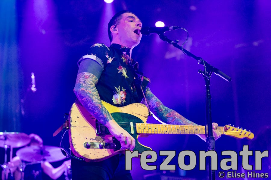 Dashboard Confessional at The Ritz — Raleigh, NC — 3/26/2018 by Elise