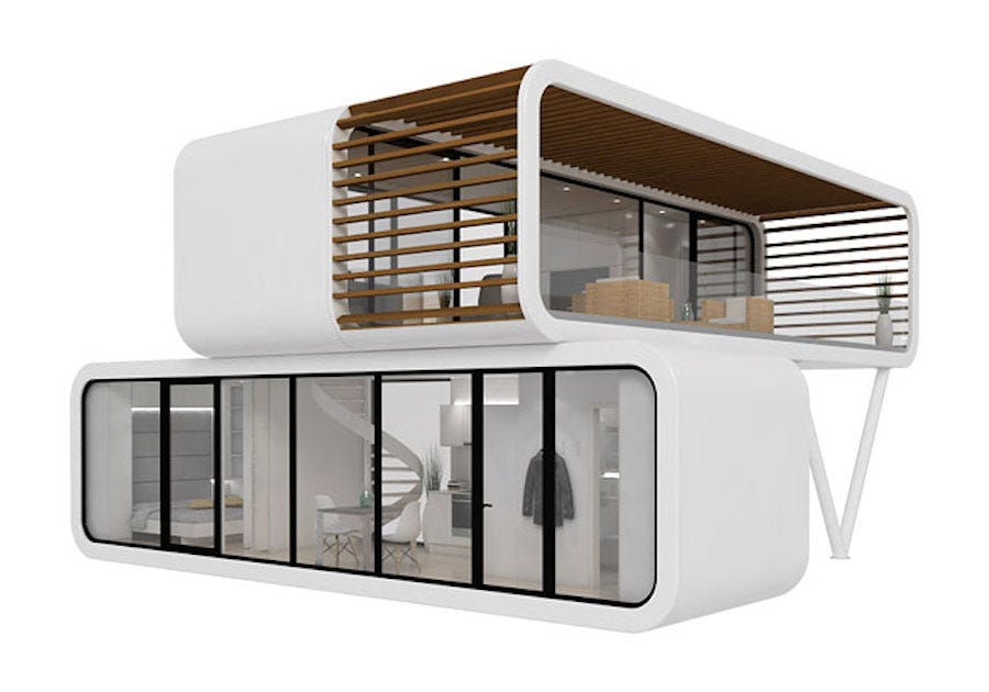 Coodo Is Matching You Sustainable Design In A Prefab Modular House By Pionic Medium