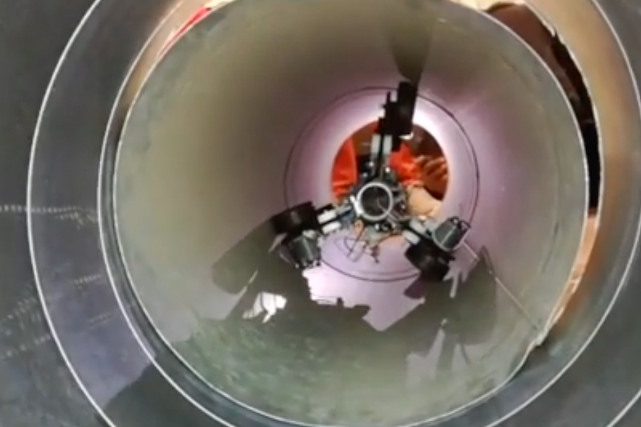 Pipeline Inspection Robot Prototype Hackster Blog