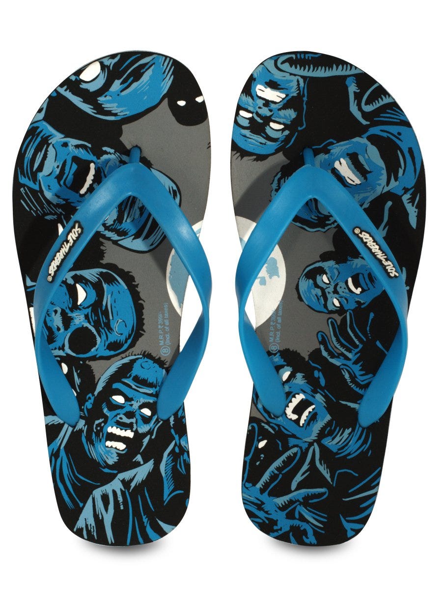 sole threads flip flops