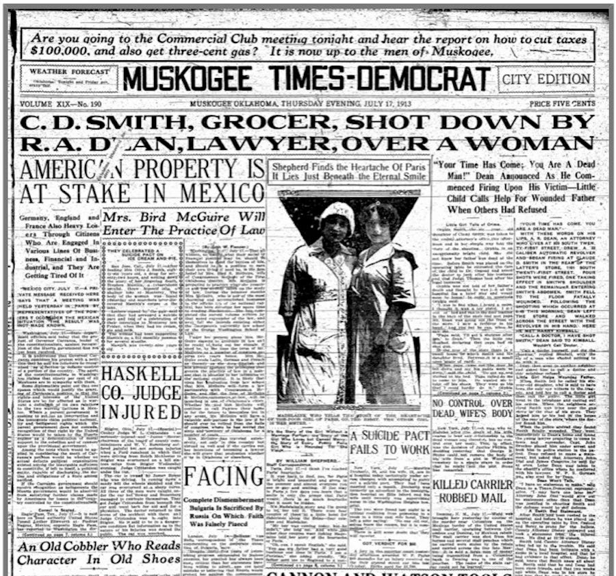 Murder In Muskogee Marcia Smith Medium