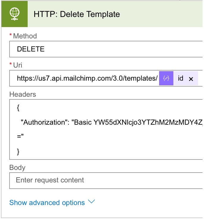 Creating And Sending A Mailchimp Campaign With Custom Html From Sharepoint Lists Using Microsoft Flow By Mark Stokes Medium