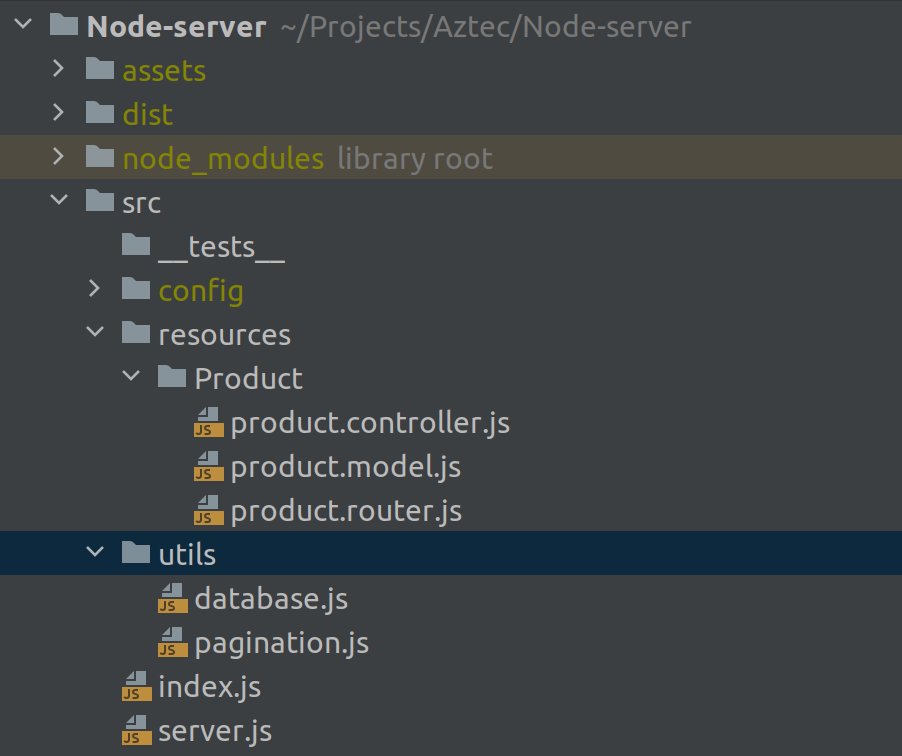 file based database node js