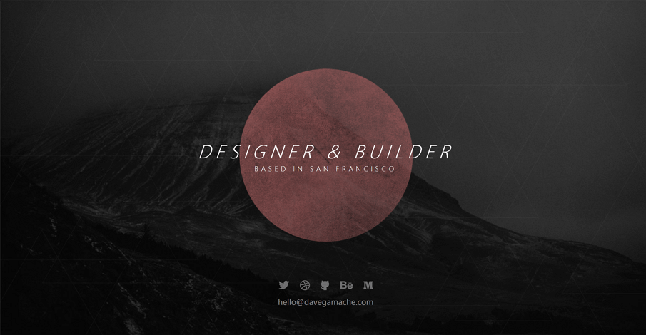 25 Best Personal Website Design Examples And Resources For Your Inspiration By Linda Muzli Design Inspiration