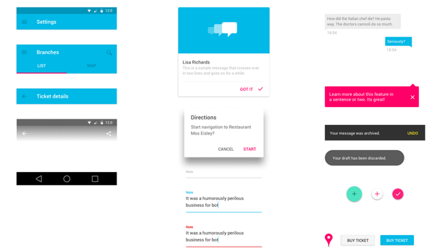 11 Best Free Material Design Ui Kits For Sketch Psd In 2018 By Linda Medium