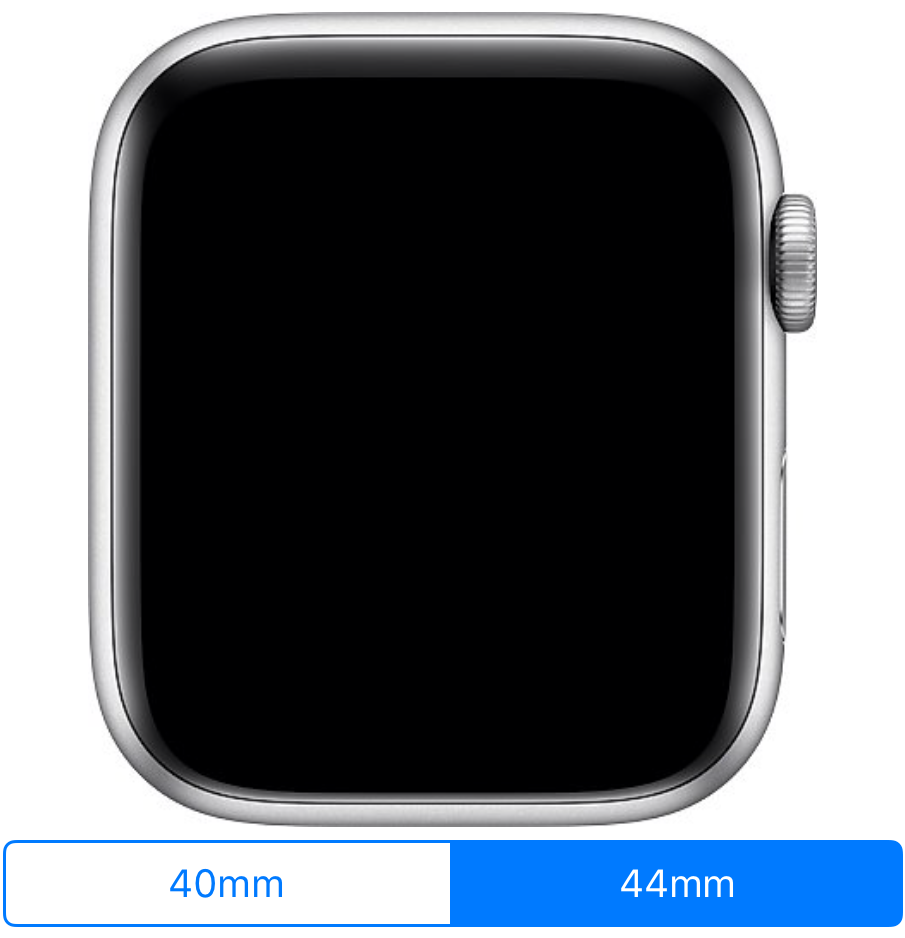 apple watch series 4 40mm actual size