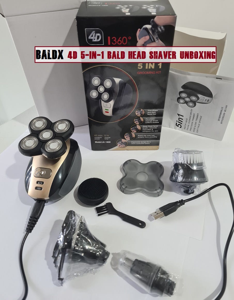 bald shaving kit