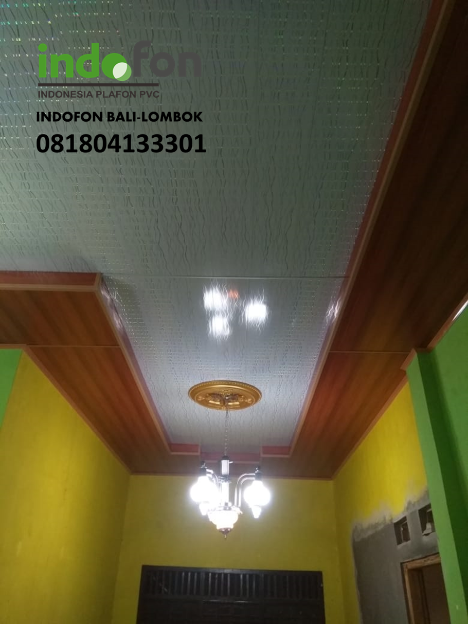 Pasang Shunda Plafon Pvc Indofon Pvc Gypsum Grc Di Praya