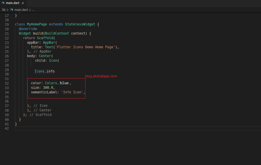 Flutter Icon Developer Guide. This guide will help you implementing
