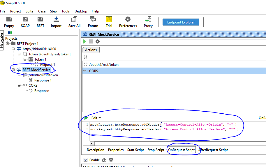 How to deal with CORS in SOAP UI mock services or any other. by André