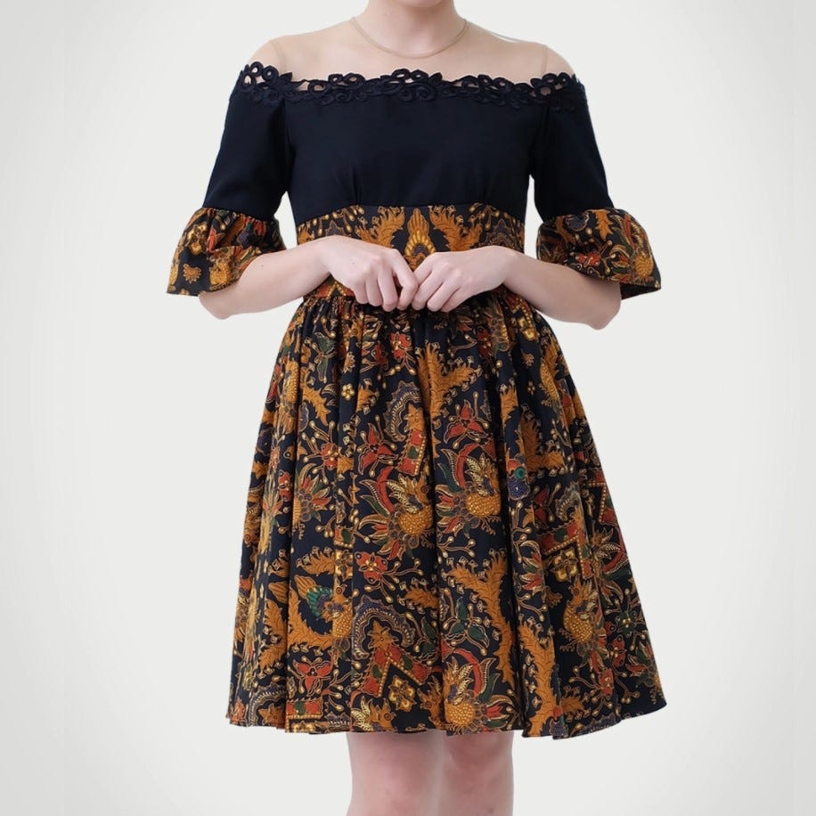 420+ Model Baju Batik Jumputan Modern Gratis Terbaik