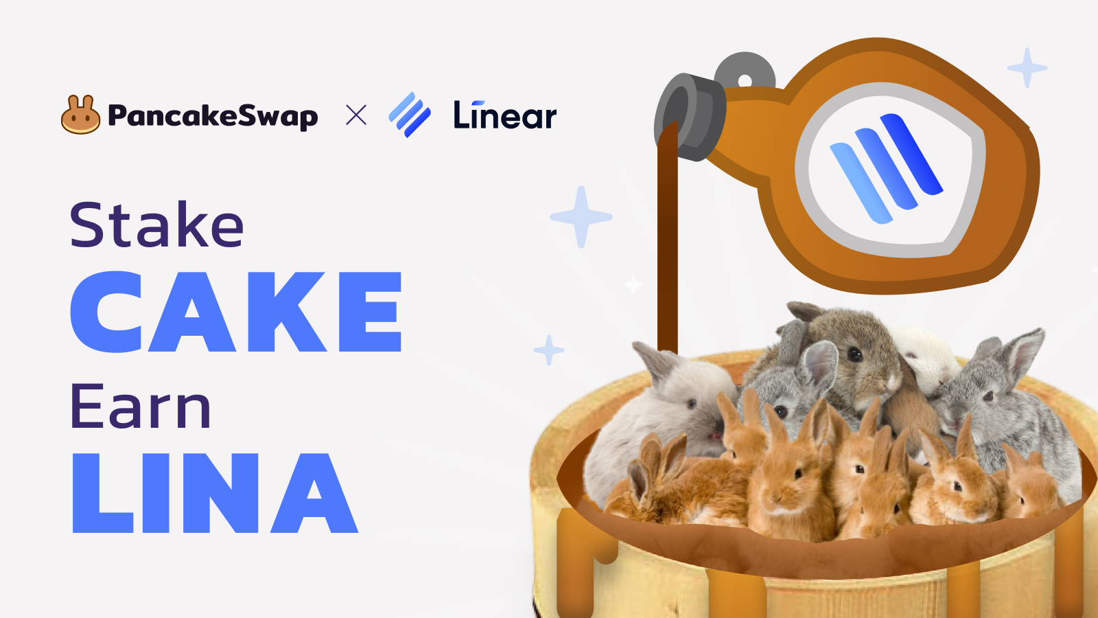 PancakeSwap Welcomes Linear Finance to Syrup Pool! Stake CAKE, Earn LINA! |  by PancakeSwap | Medium