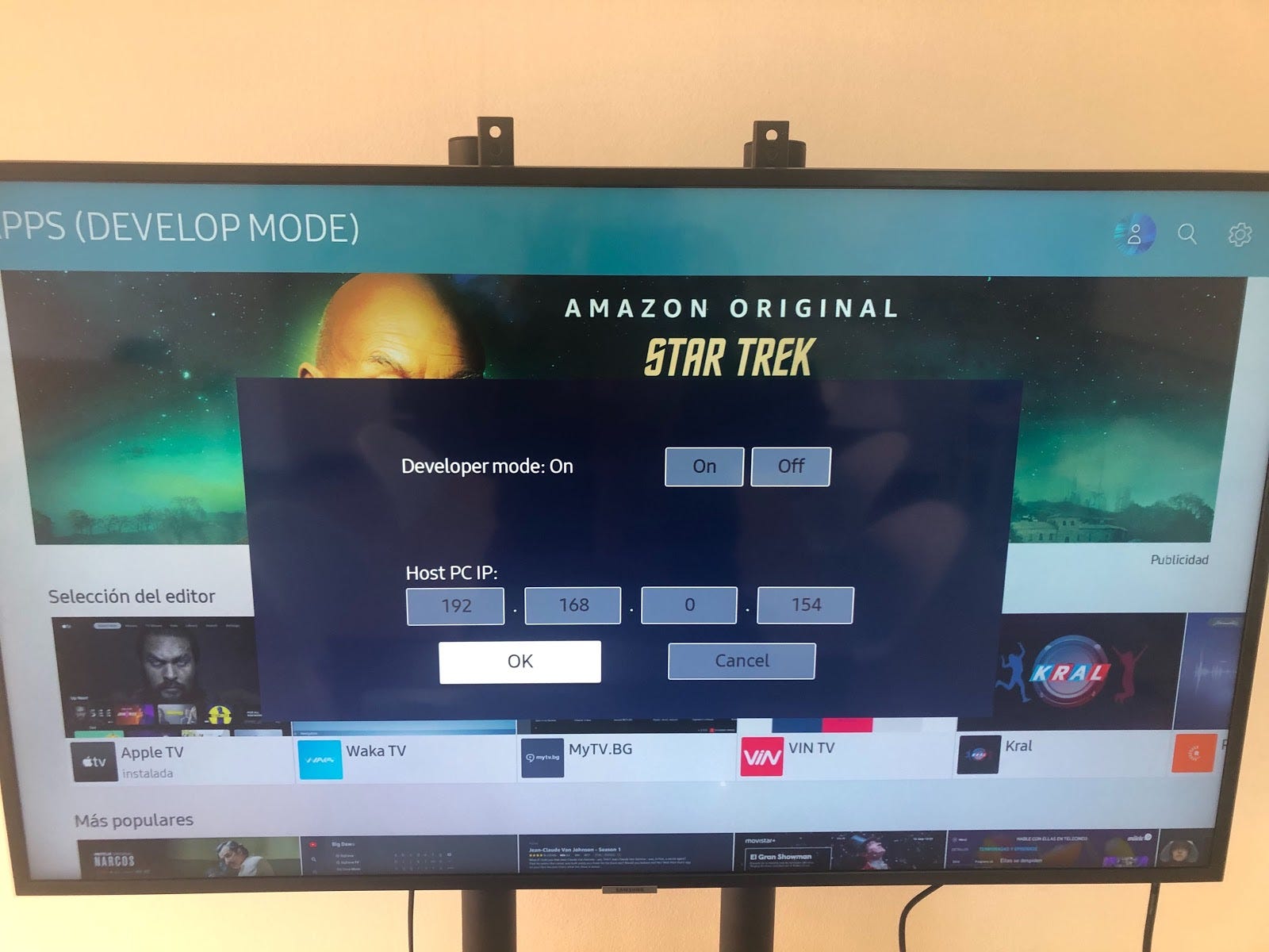 Samsung Tv Developer Mode Telegraph