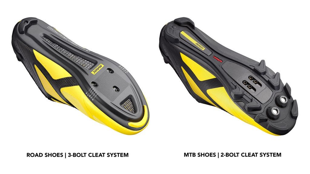 sepatu dan pedal cleat