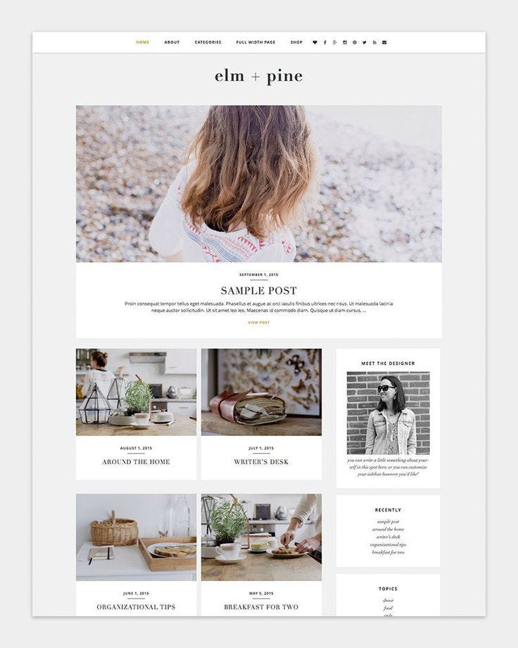 8 Blog Design Tips To Make Blog Look Attractive By Fotosolution Medium