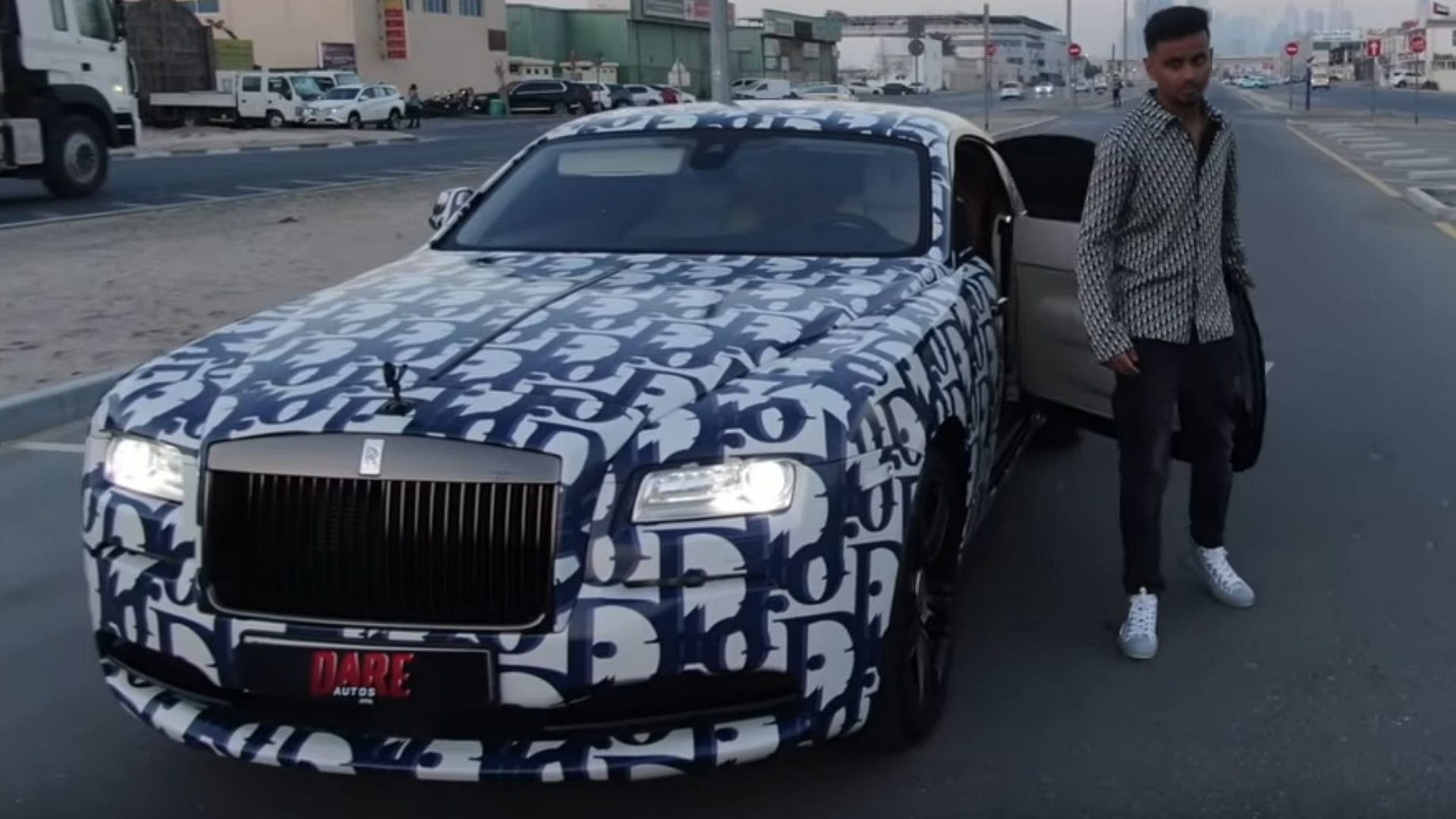 Rolls-Royce With Dior Wrap is Expensive 