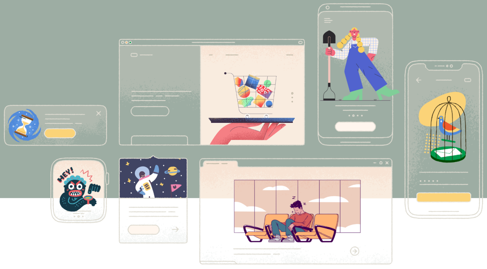 Download 13 Places To Find Beautiful Free Illustrations By Ahmed Sulaiman Prototypr