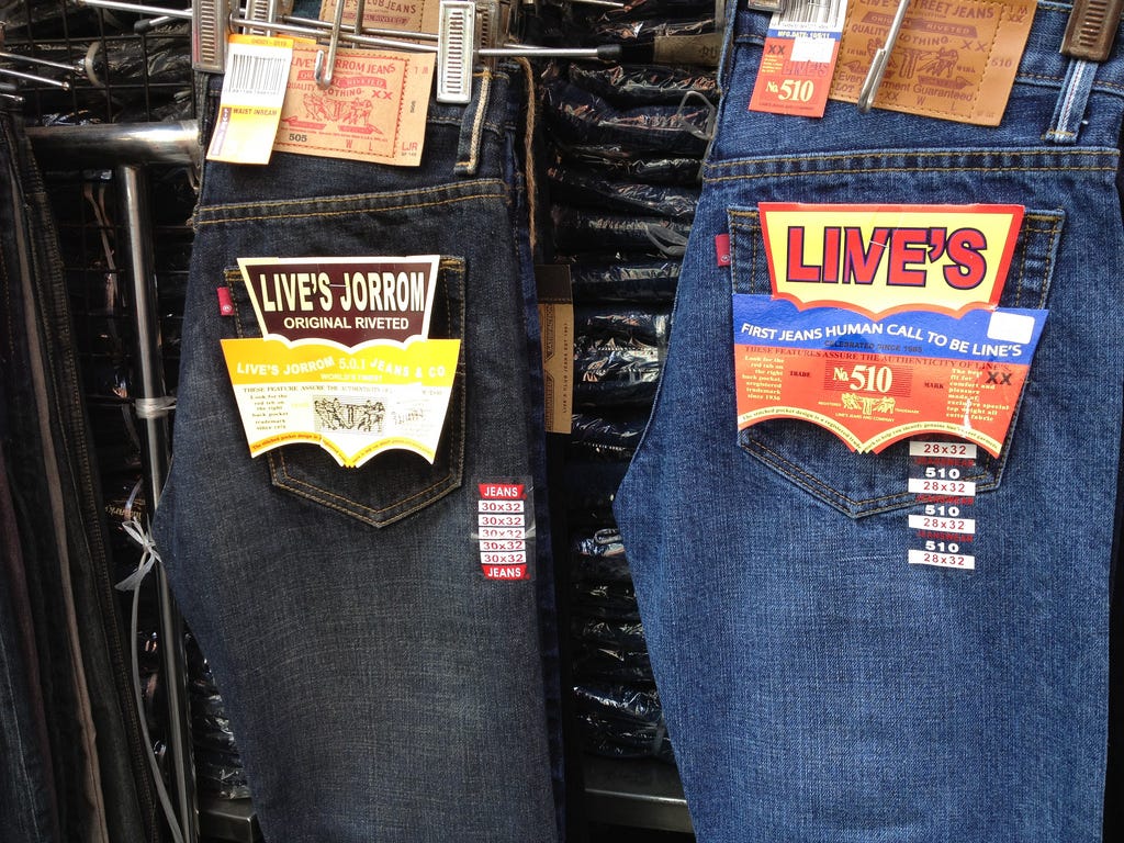 Heavyweight Denim Jeans 