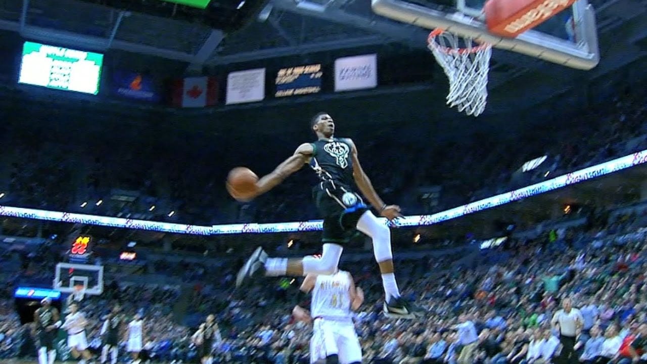 greek freak dunk