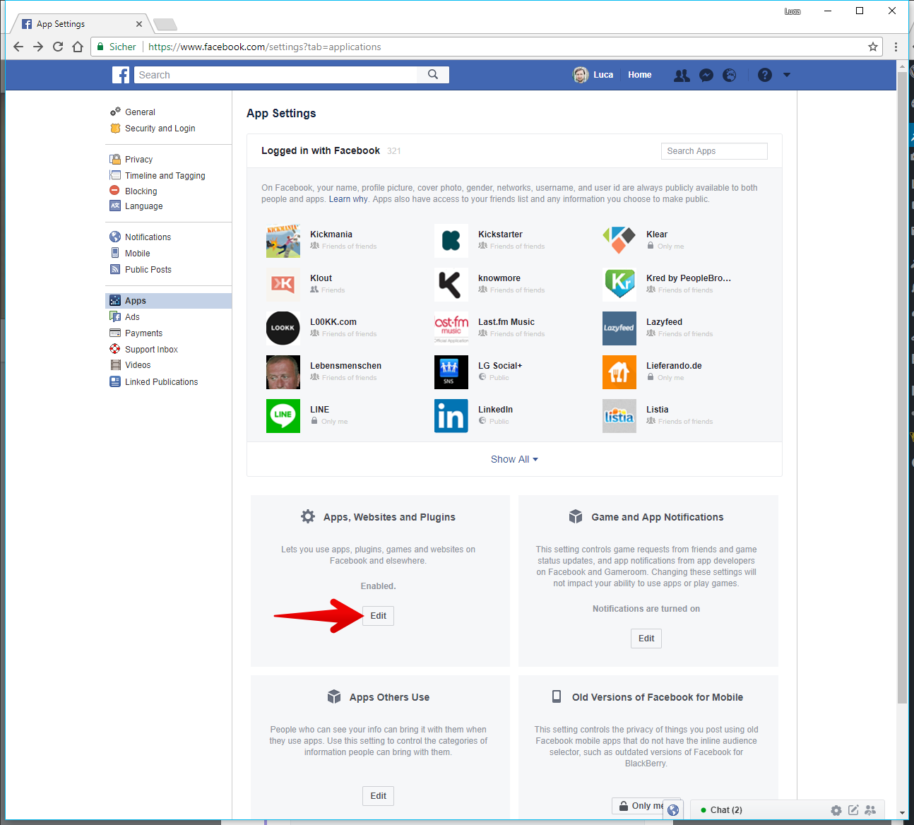 Remove all Facebook apps with one click  by Luca Hammer  Medium