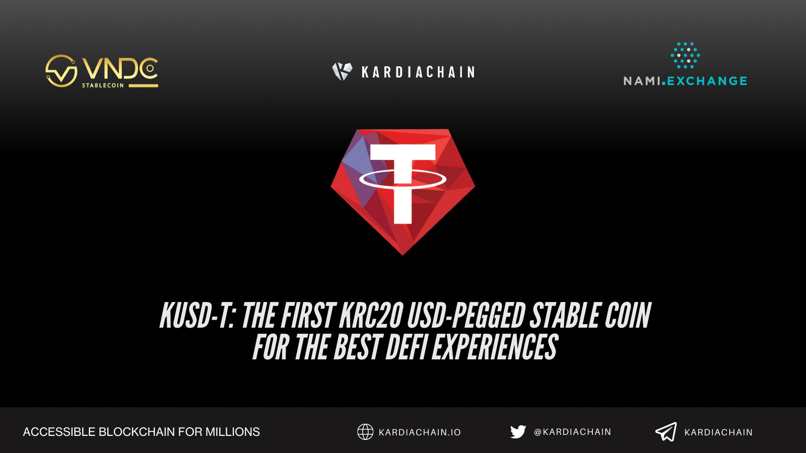 Kusd T The First Krc20 Usd Pegged Stablecoin For The Best Defi Experiences By Kardiachain Kardiachain Medium