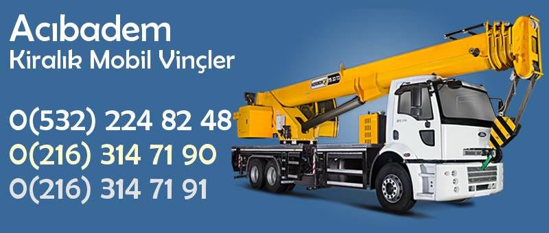 Altunizade Vinc Kiralama 0532 224 82 48 Altunizade Kiralik Vinc By Oguz Vinc Medium