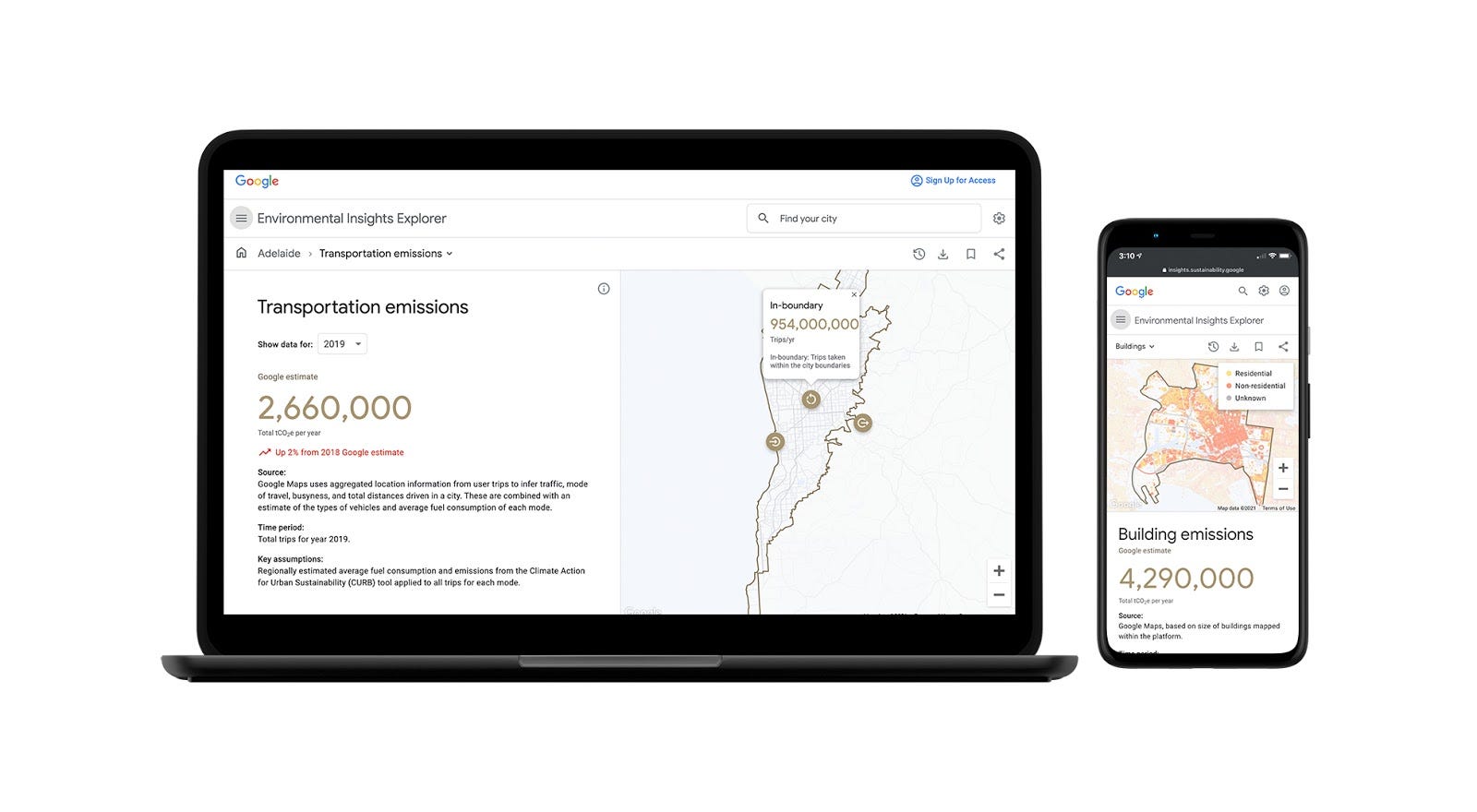 100 Australian Councils Now Have Access To Google S Environmental Insights Explorer By Google Earth Google Earth And Earth Engine Medium