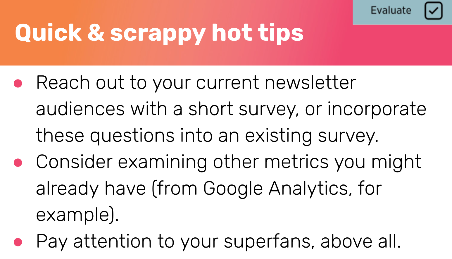 How To Make Audience Research Quick And Scrappy By Newsletter Wizards The Newsletter Wizards Project Medium