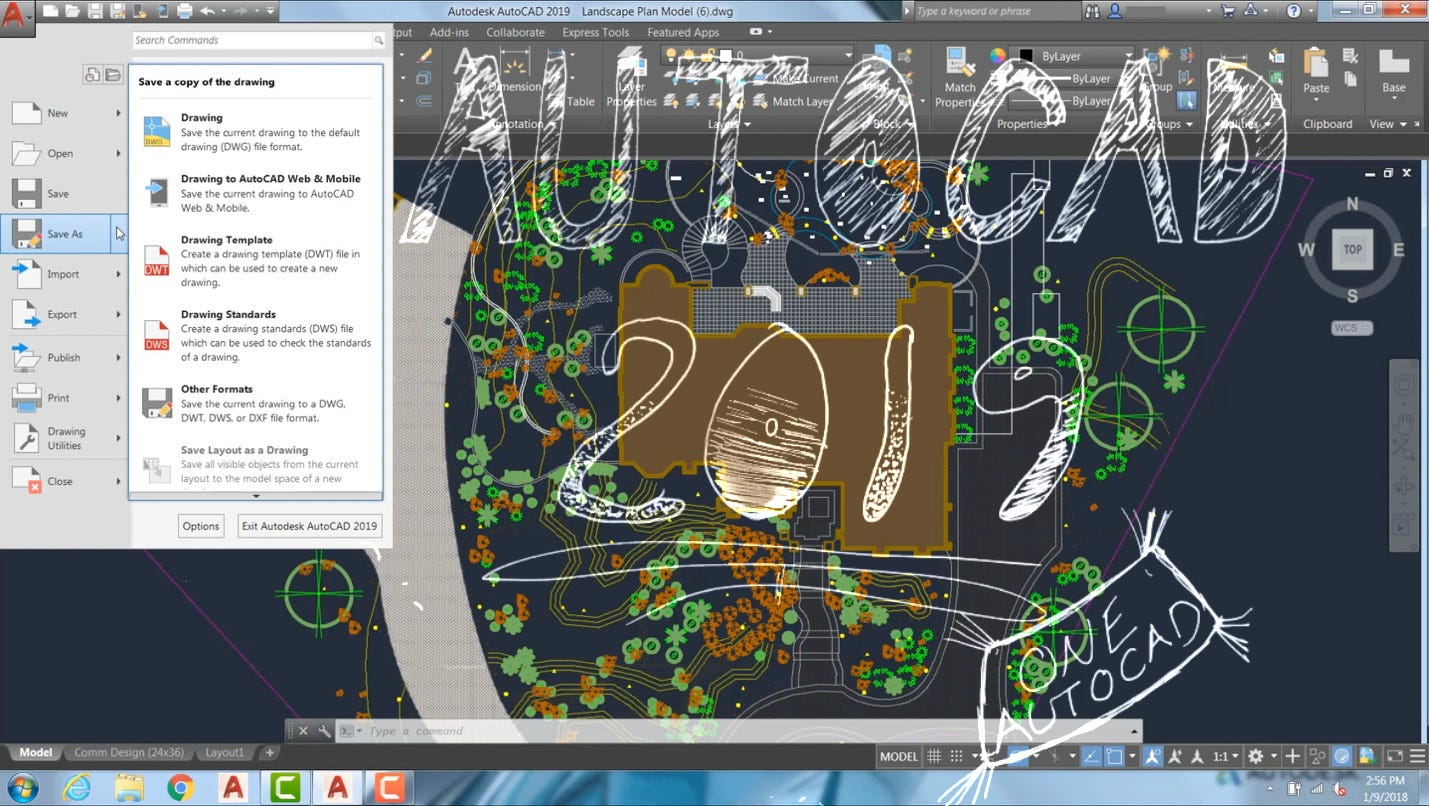 Autocad 2019 New Features 4k And One Autocad Cad Intentions