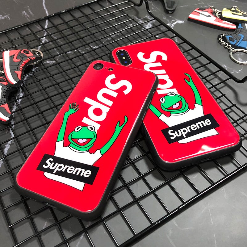 シュプリーム Iphonex Iphonexs Maxガラスケースお洒落なサンローラン Iphone Xr Xs Maxケース By Upkaba Case Medium