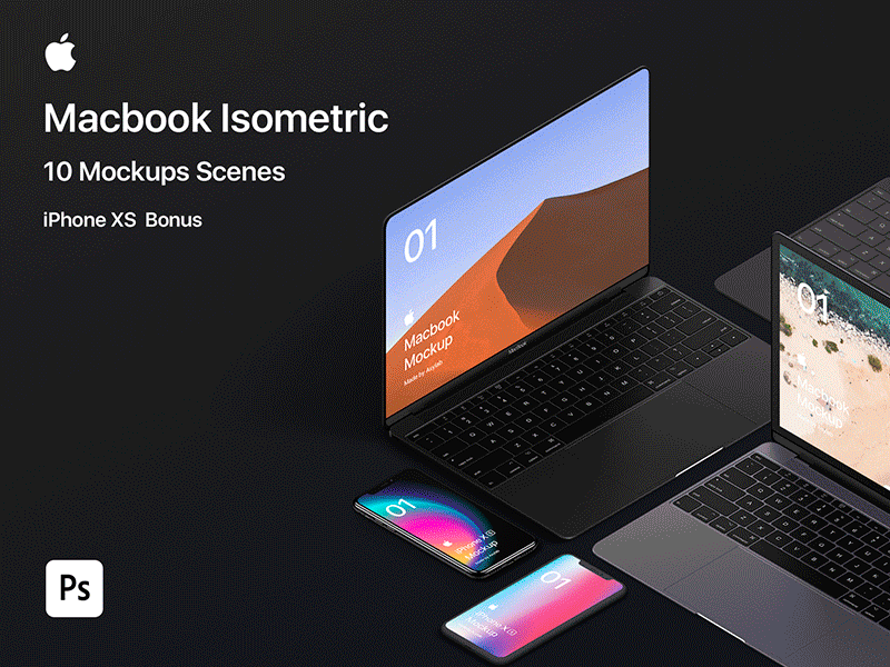 Download 25 Best Free Macbook Mockups To Create Perfect Web Portfolio Designs By Trista Liu Dsgnrs Medium