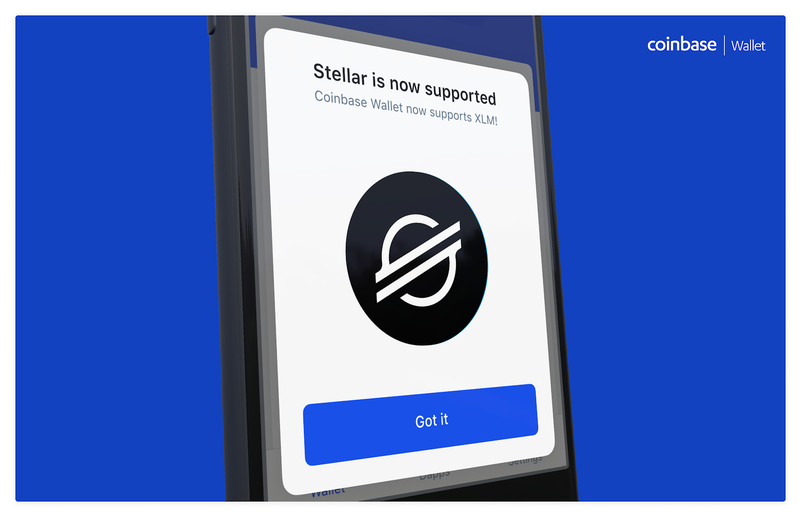 Announcing Stellar Lumens Xlm Supp!   ort On Coinbase Wallet - 