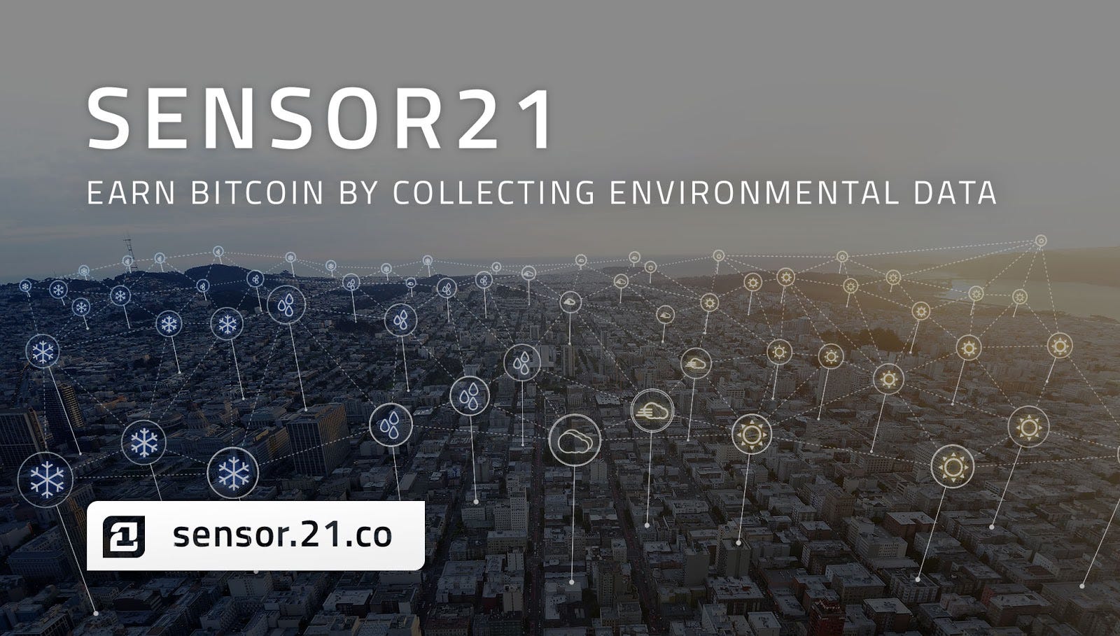Sensor21 Earn Bitcoin By Collecting Environmental Data - 