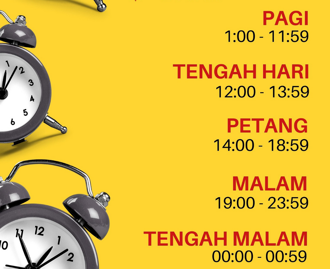 27 Easy Tips How To Read Time And Date In Malay By Ling Learn Languages Medium