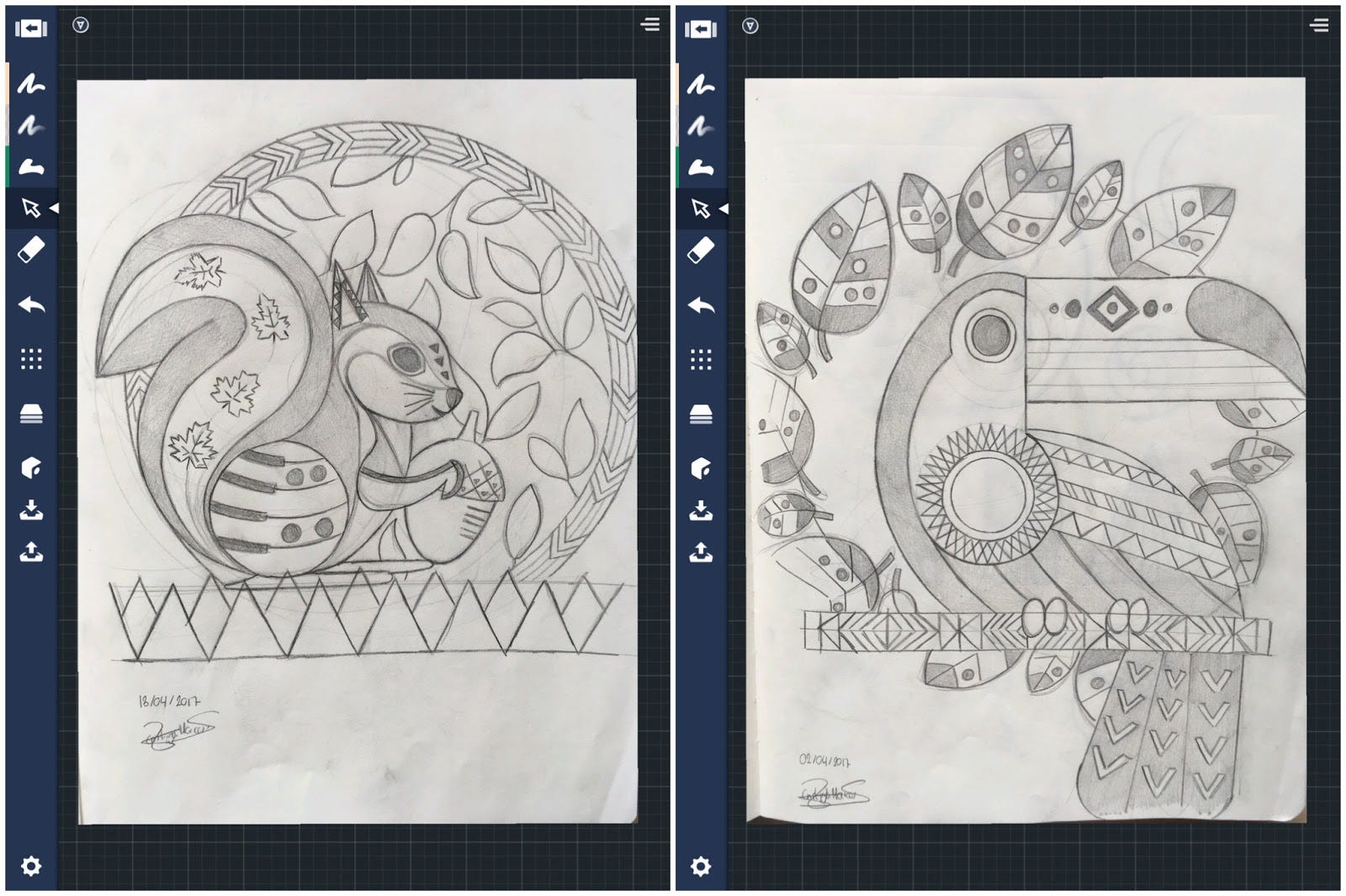 Creating Geometric Animal Art With Designer Cristina Marcos By Concepts App Medium