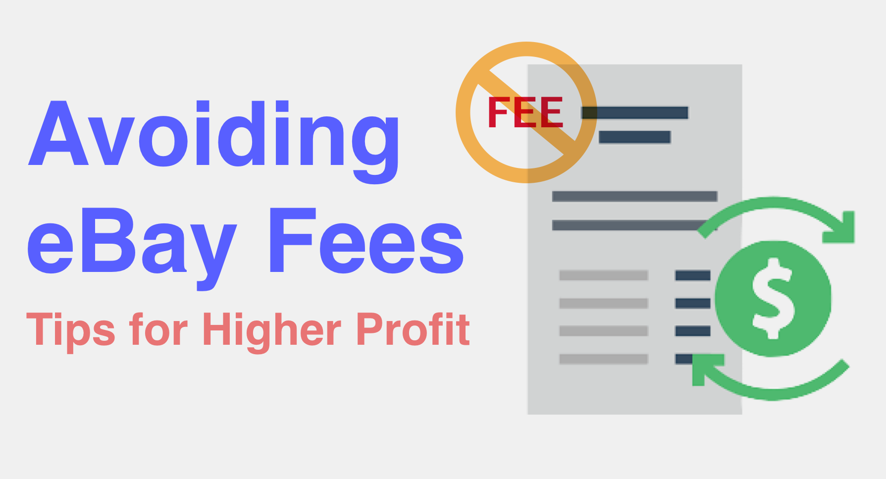 Avoiding Ebay Fees Tips For Higher Profit By Sizely Medium Avoiding Ebay Fees Tips For Higher Profit By Sizely Medium