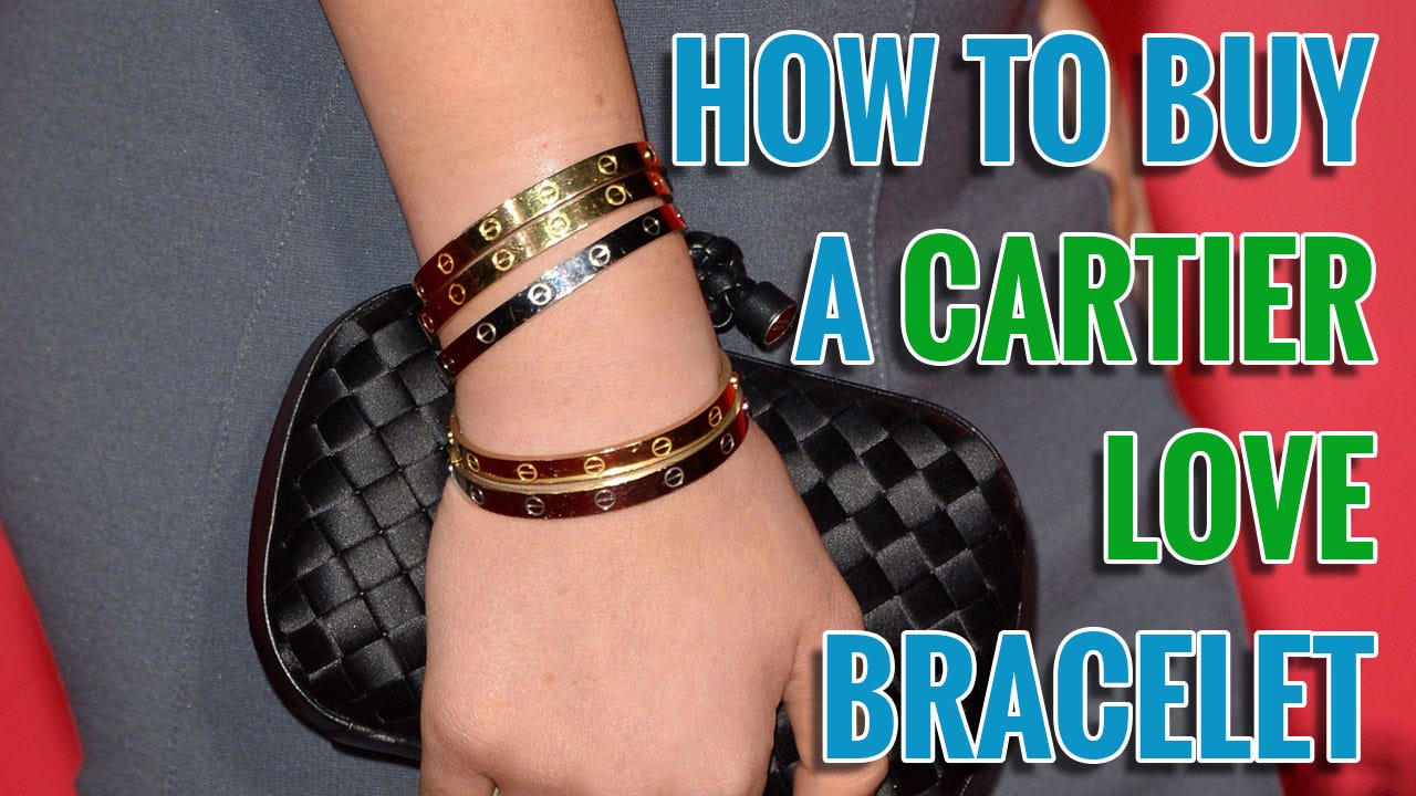cartier love bracelet sizes