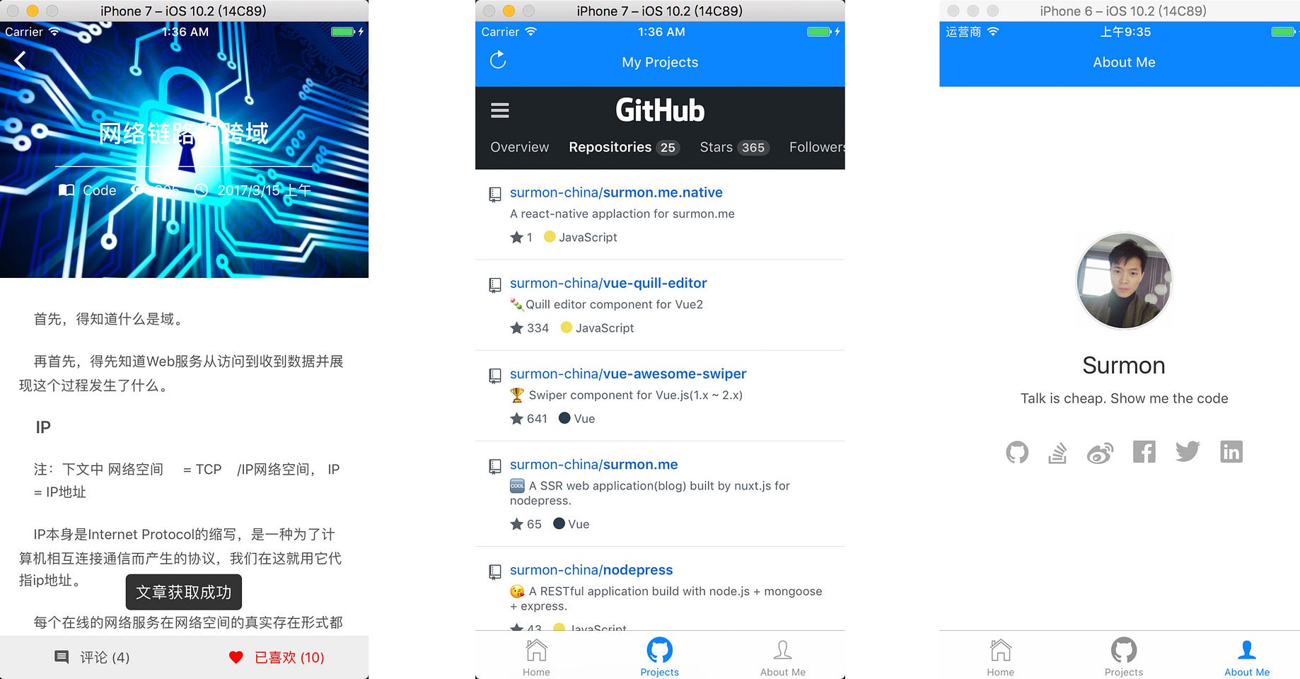 分享50 个完整的react Native 项目 React Native By Alex Leung Medium