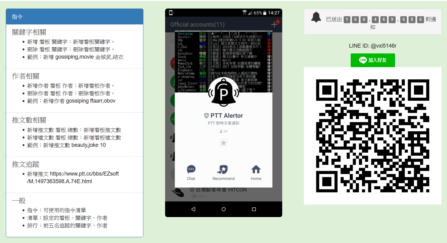 Line Chatbot Ptt Alertor 用line 訂閱ptt 文章 追蹤感興趣的關鍵字 作者 即時掌握最新消息 By Jane Lin Jl S Note Medium