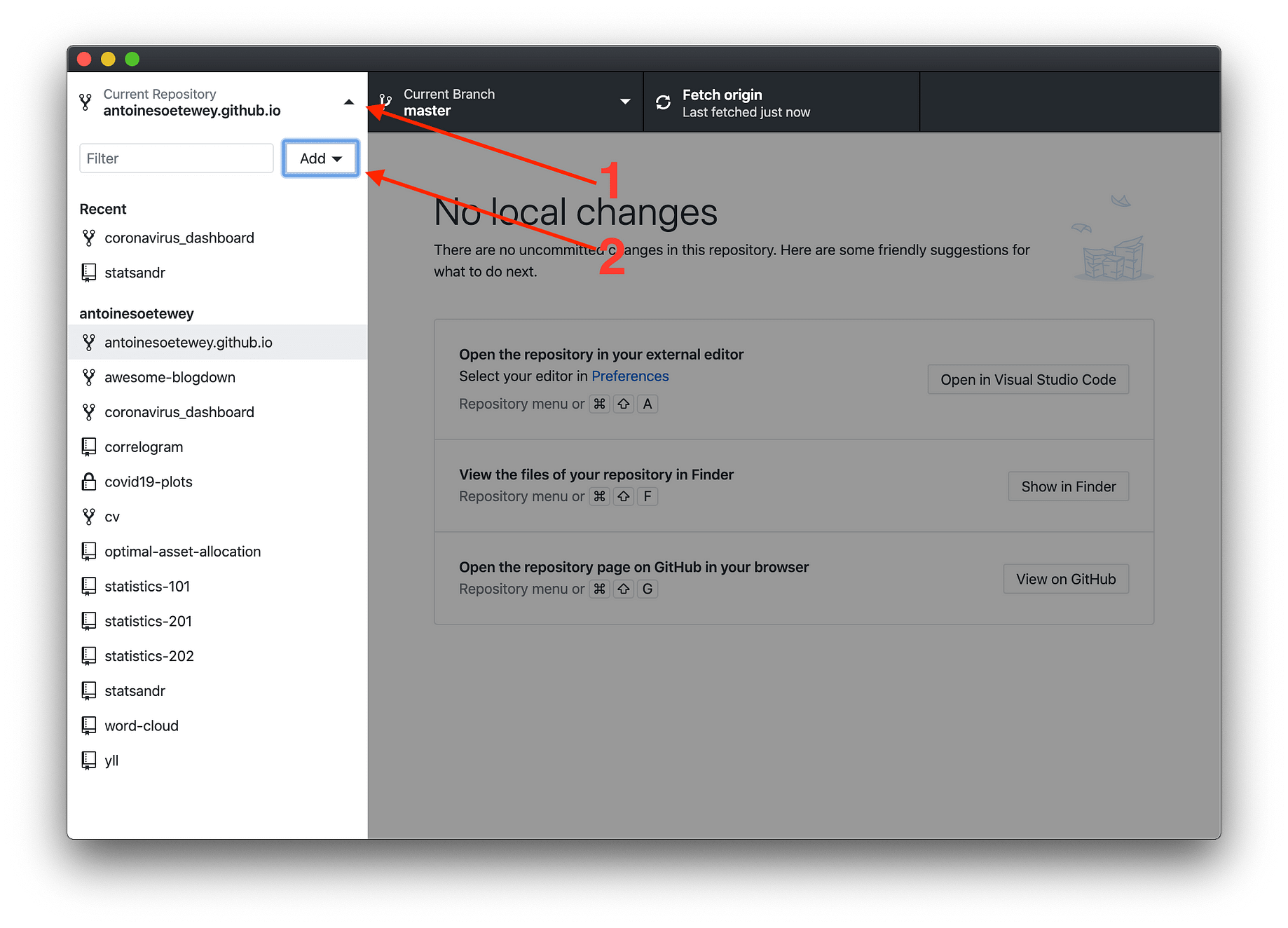 How To Upload Your R Code On Github Example With An R Script On Macos By Antoine Soetewey Towards Data Science