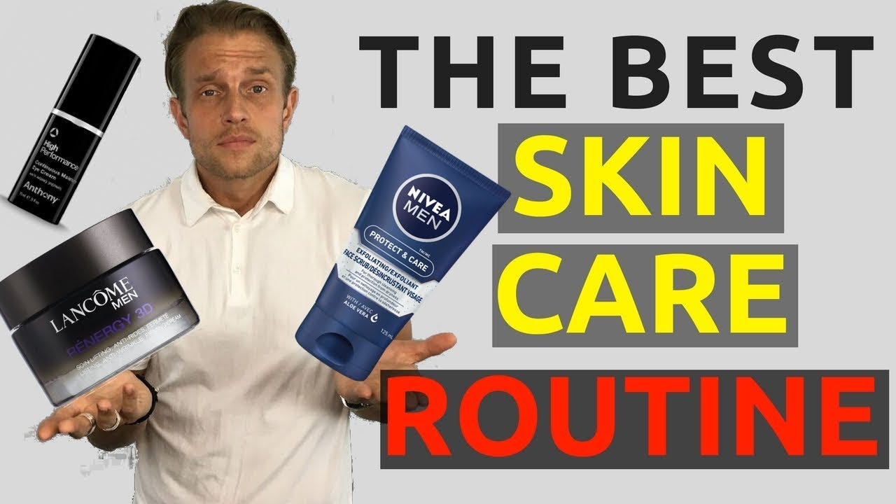 best mens face routine
