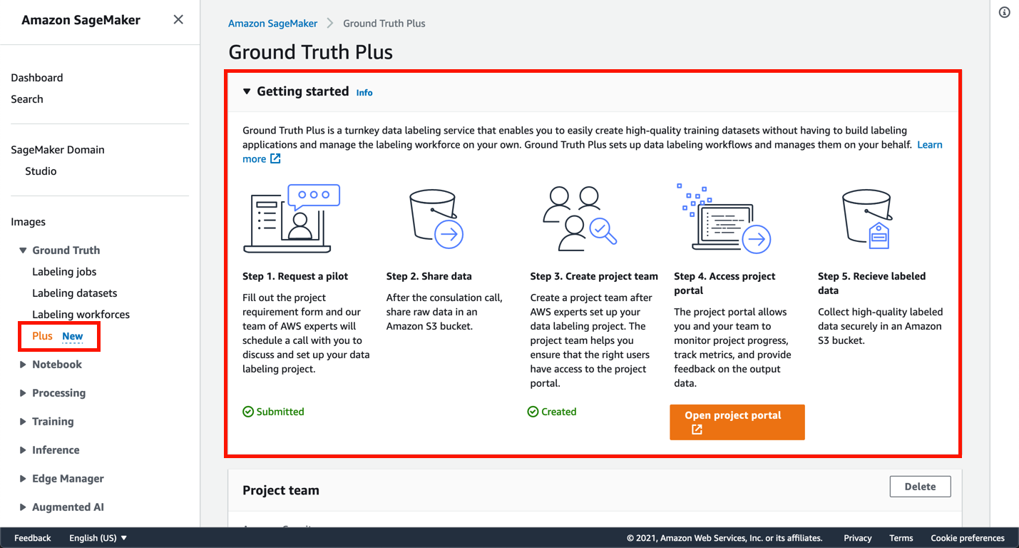 Sagemaker delete training job