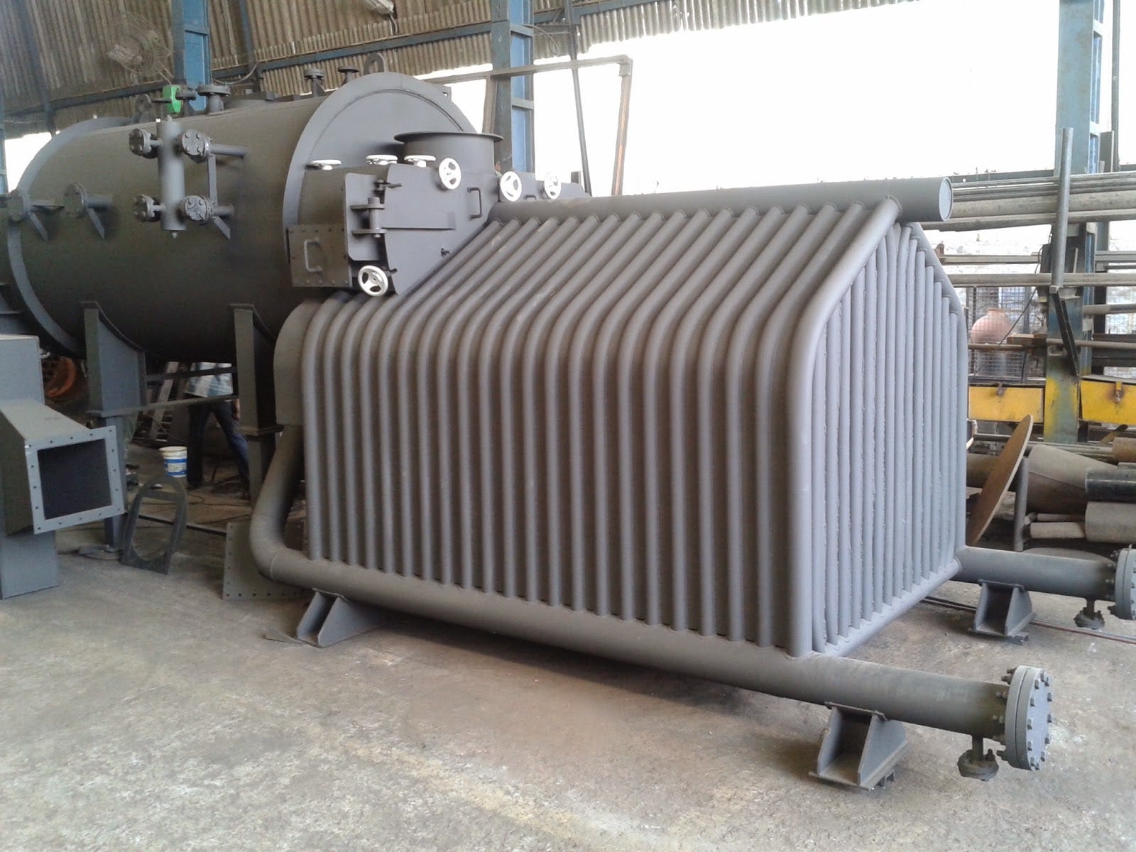 Water Tube Type Boilers Water Tube Type Boilers The Industrial By Thermodyne Boilers Medium
