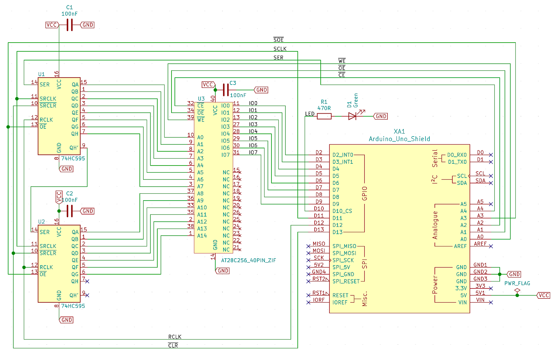 usb eeprom programmer circuit diagram