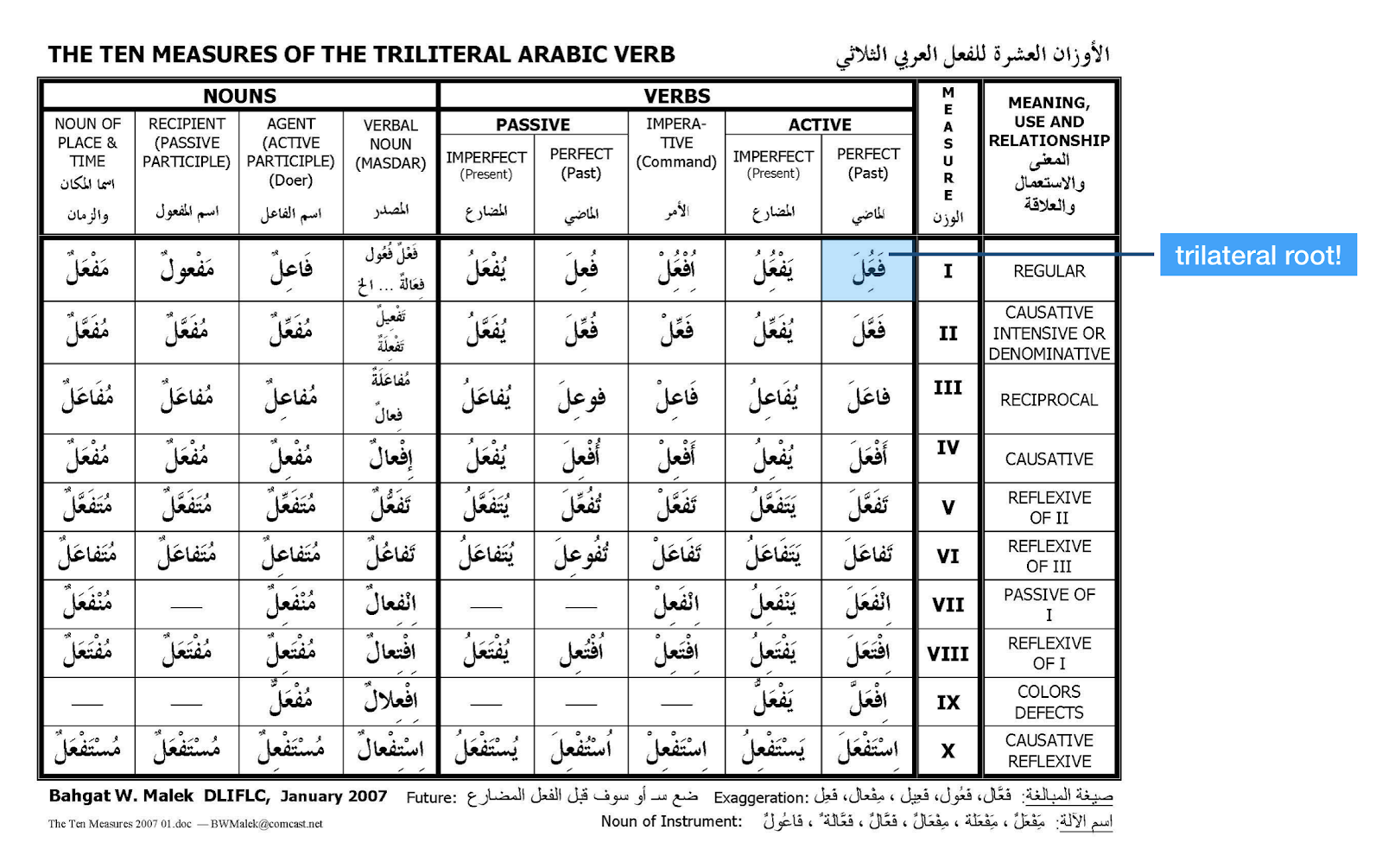 Arabic Trilateral Roots Arabic Words Are Generally Based On By Ayman Nadeem Medium